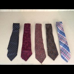 Christian Dior & Hugo Boss & Nautica Ties